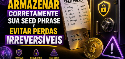 Como Armazenar Corretamente sua Seed Phrase e Evitar Perdas Irreversíveis